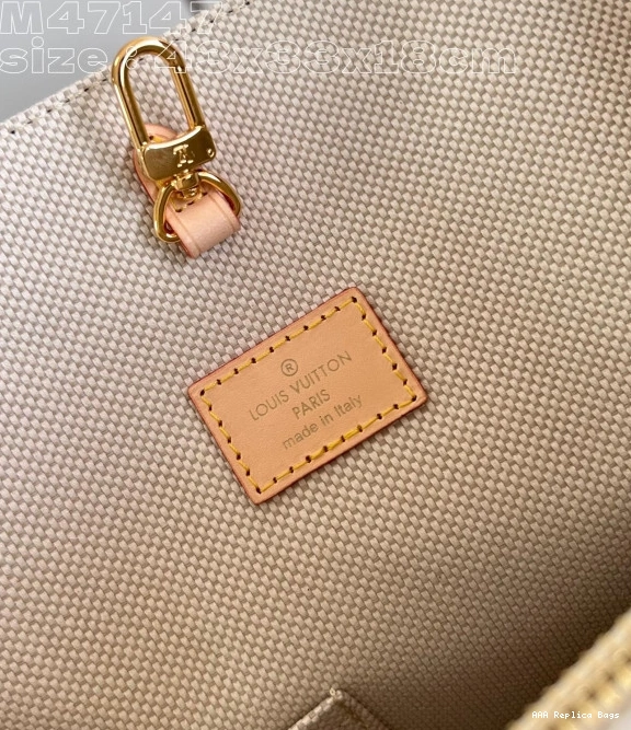Aaa replica bags Voyage VUITTON LOUIS TOTE ONTHEGO BAG-43*33*18.5cm 0804
